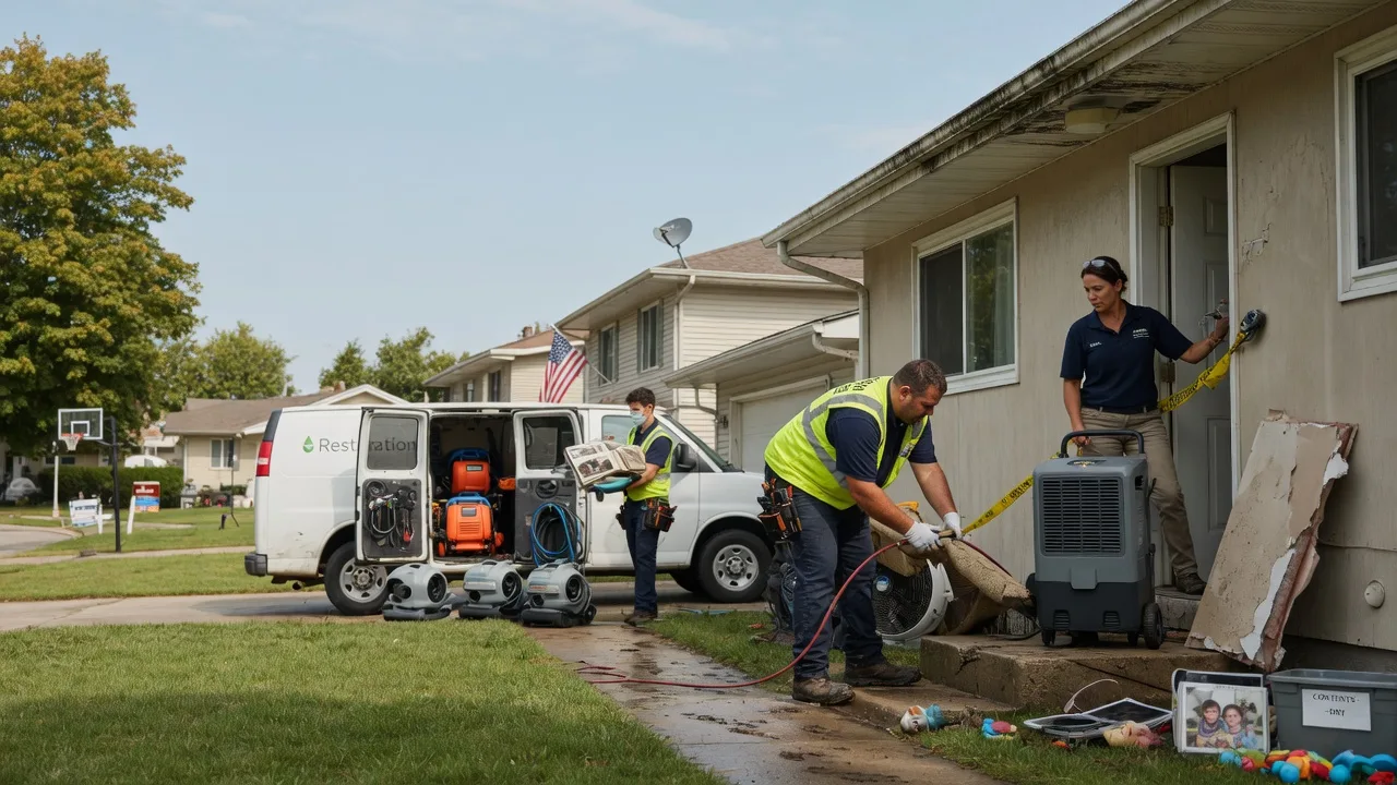 Water Damage Restoration in Genoa, IL near me